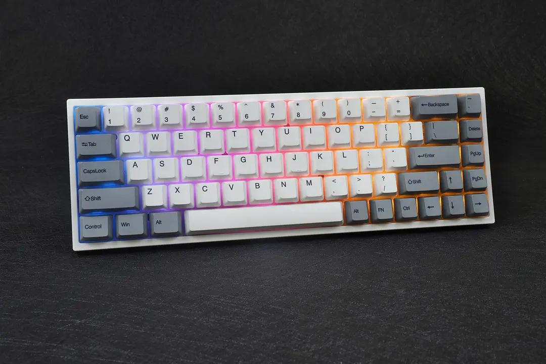 nj68机械键盘拆解,keydousnj81键盘评测