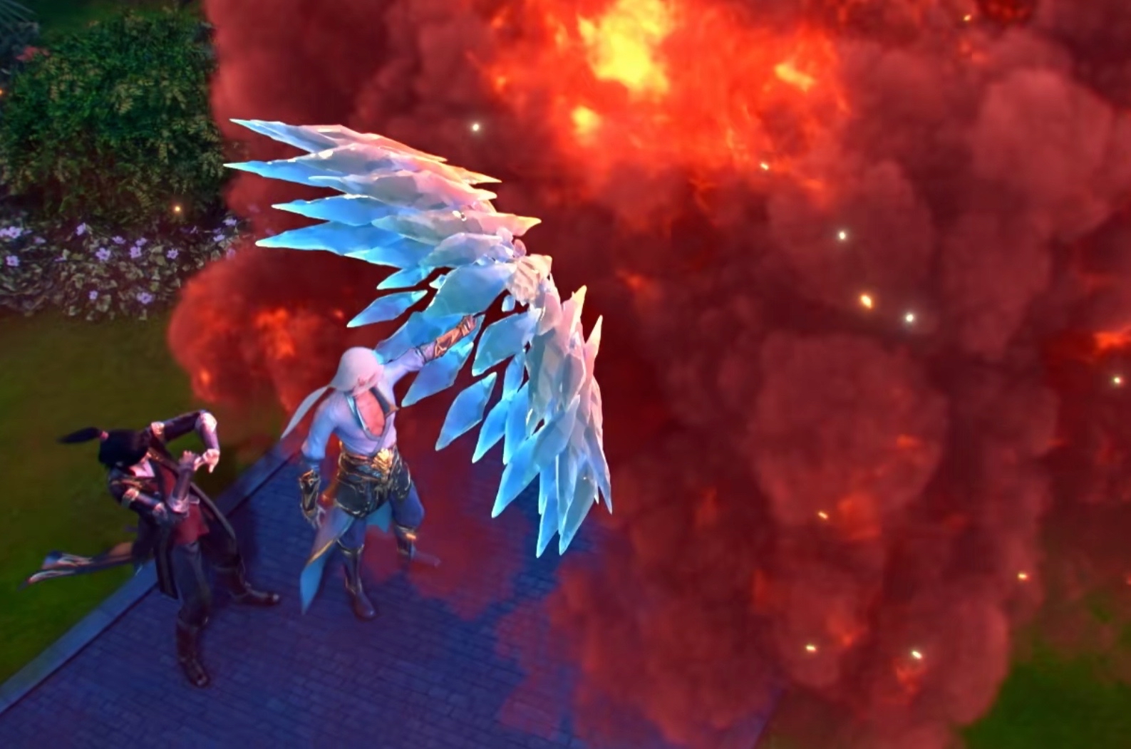 萧战与雅妃交谈,萧战姜雨柔护国龙婿