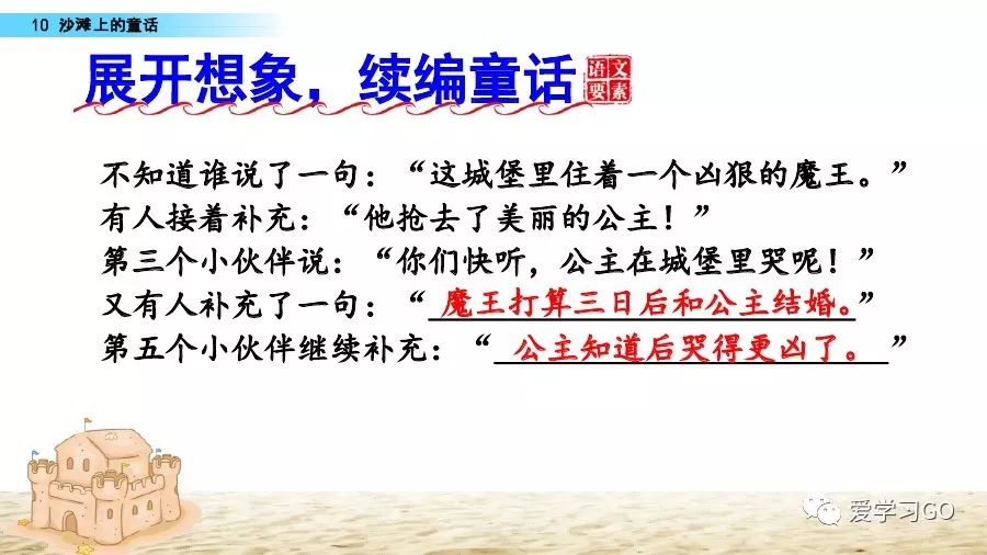 二年级下册沙滩上的童话仿写作文 (二年级下册语文沙滩上的童话直播)