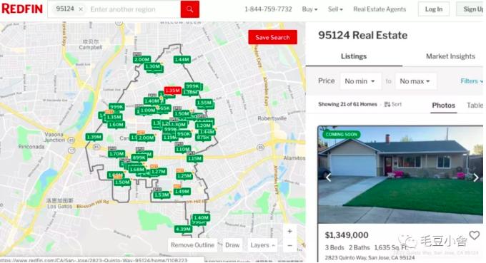 美国湾区的学区房,美国湾区房子带森林院子