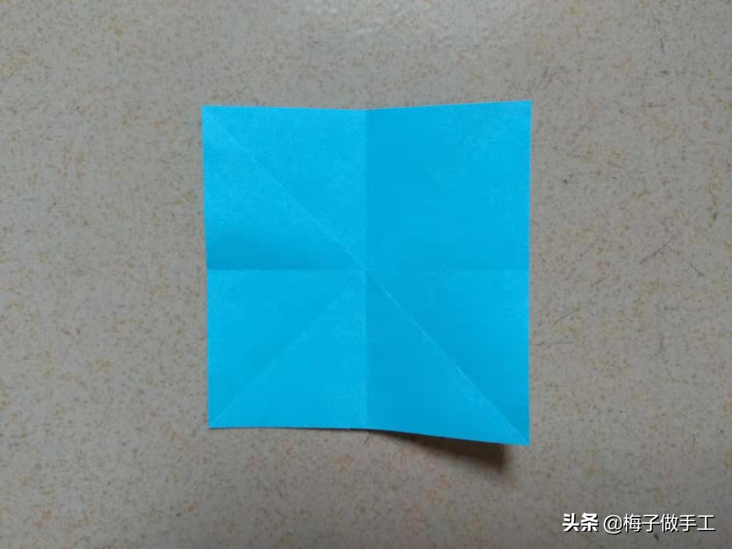 折花篮简单又漂亮不用胶水一张纸,用纸折一个小花篮