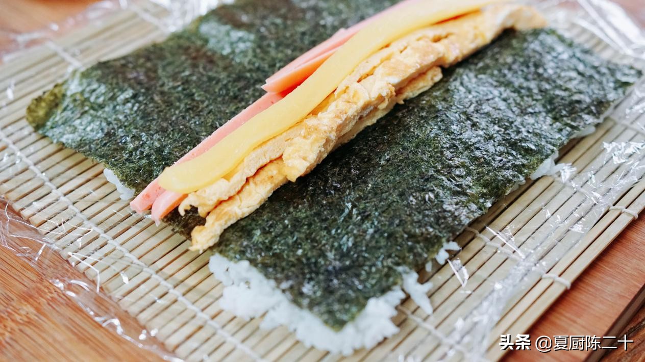 简单又容易做的三种寿司,家庭版寿司简单做法