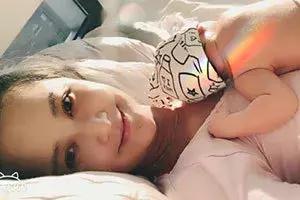 张歆艺防止妊娠纹,张歆艺预防妊娠纹