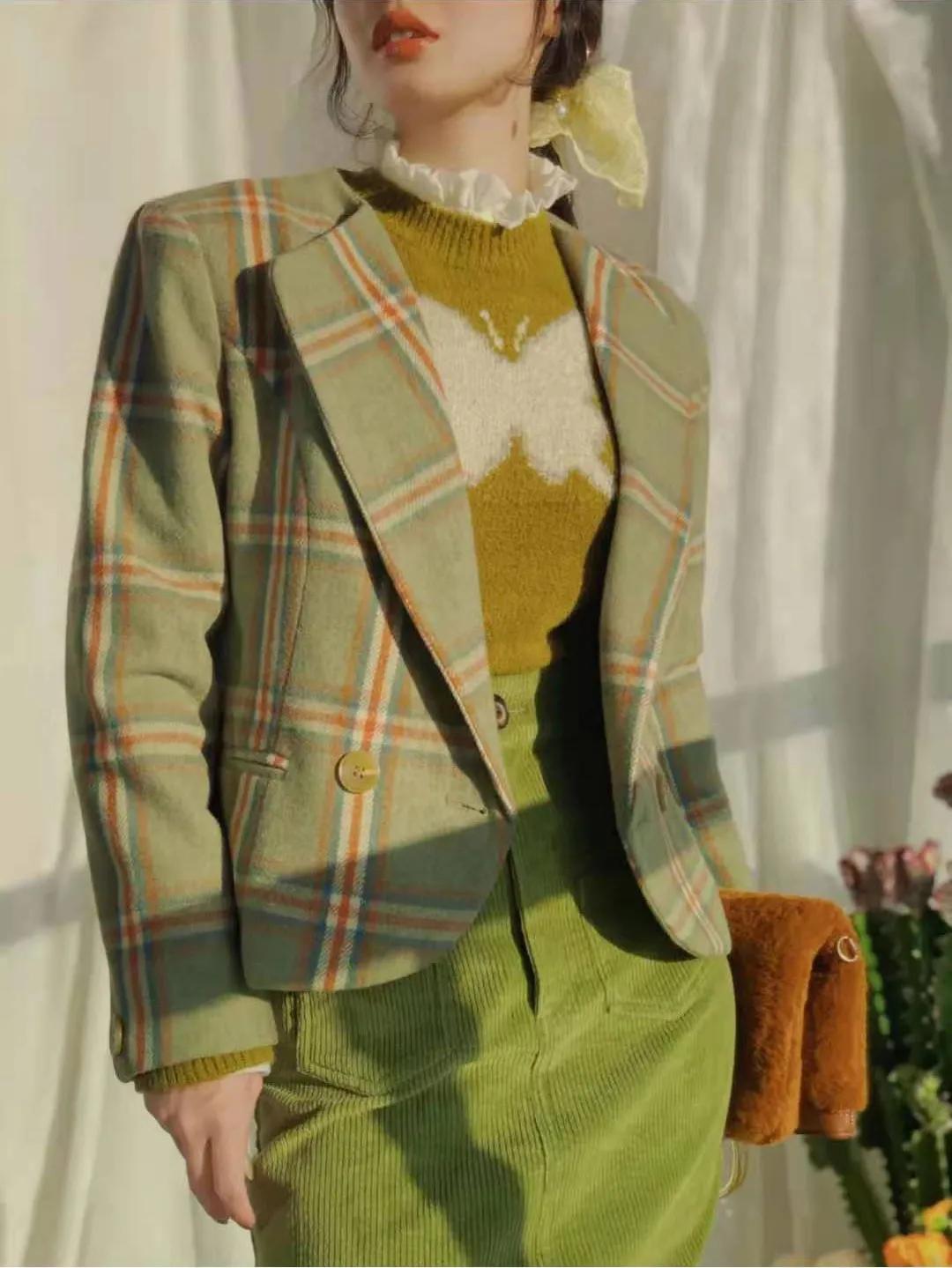 今年最火的格子衬衫法式,今年最流行衬衫100款