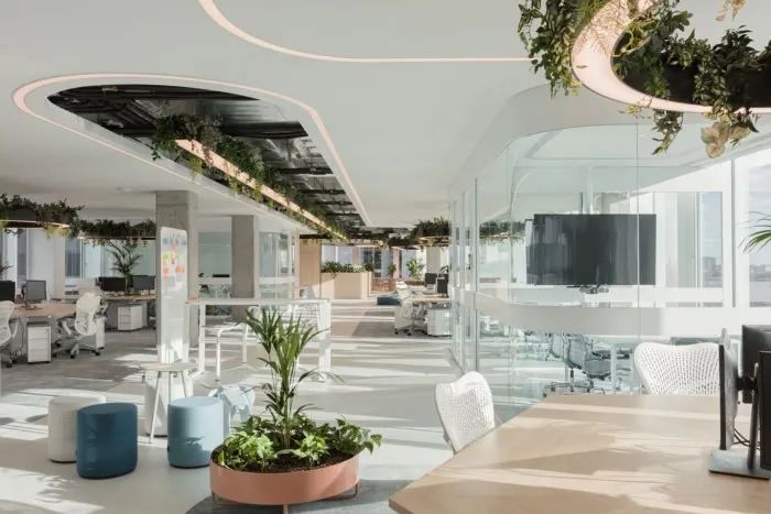 个性化高端办公空间设计200平方米,新型商业办公空间设计表现方法