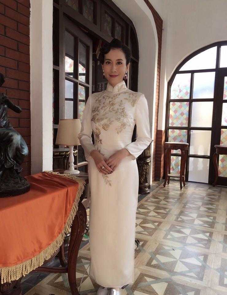 旗袍女温峥嵘,温峥嵘同款旗袍