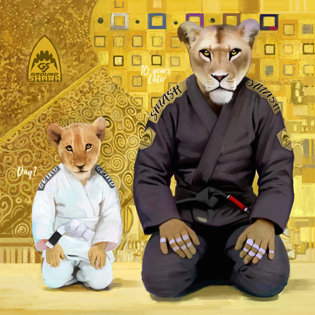 会巴西柔术的动物有多酷？让GroundShark（陆地鲨）告诉你