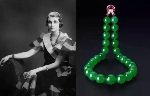 价值7亿的翡翠项链,一亿港元翡翠项链