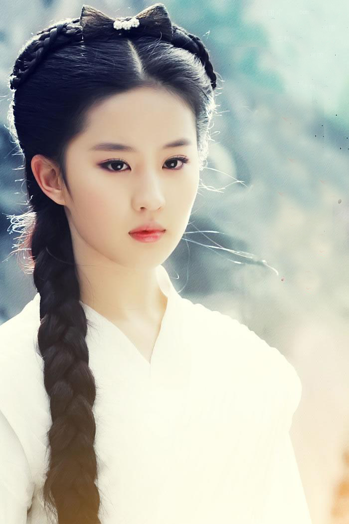 八位最惊艳的古装女子图片手绘,明星手绘壁纸古装