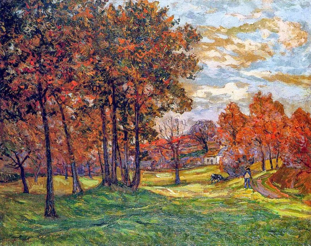 看一百遍都不觉得腻的山水,独特手法和细腻笔触的油画风景