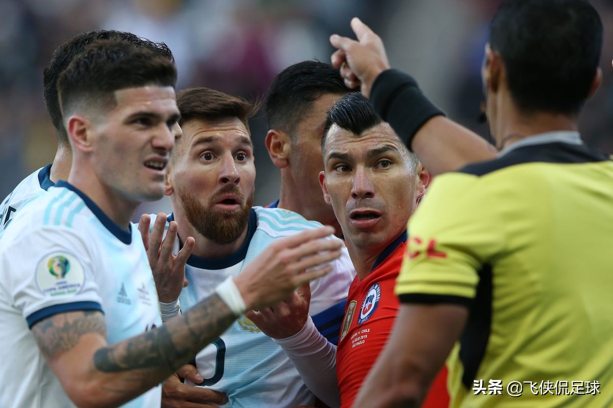 梅西愤怒炮轰裁判,2019梅西怒骂裁判完整视频