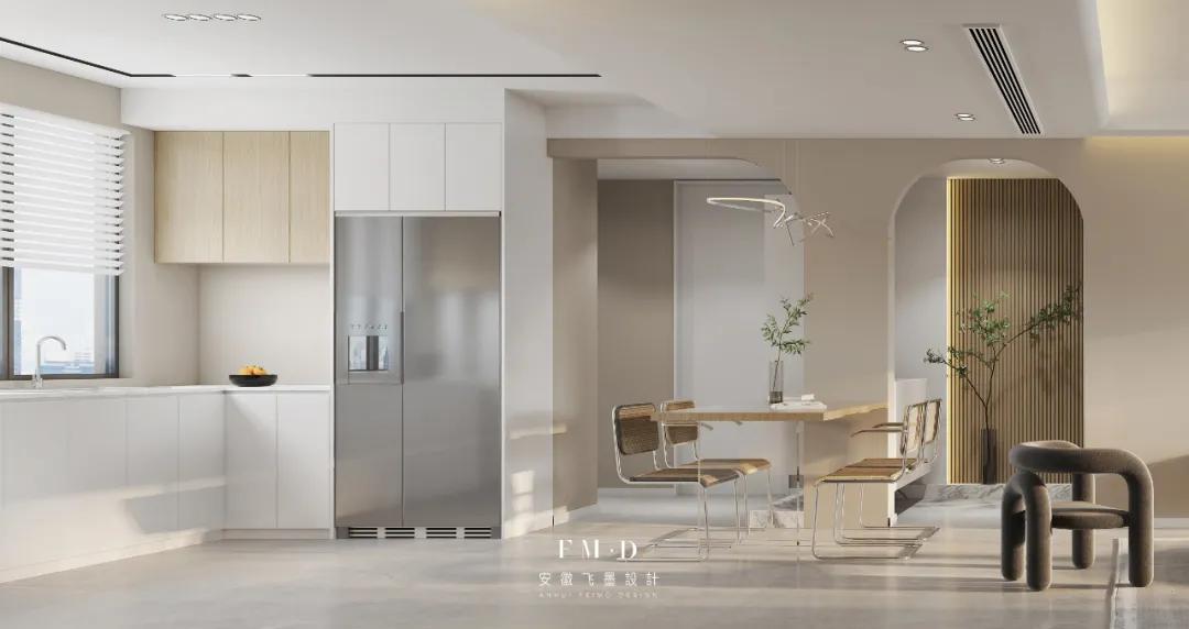 餐客一体通阳台设计,客餐厨阳台一体