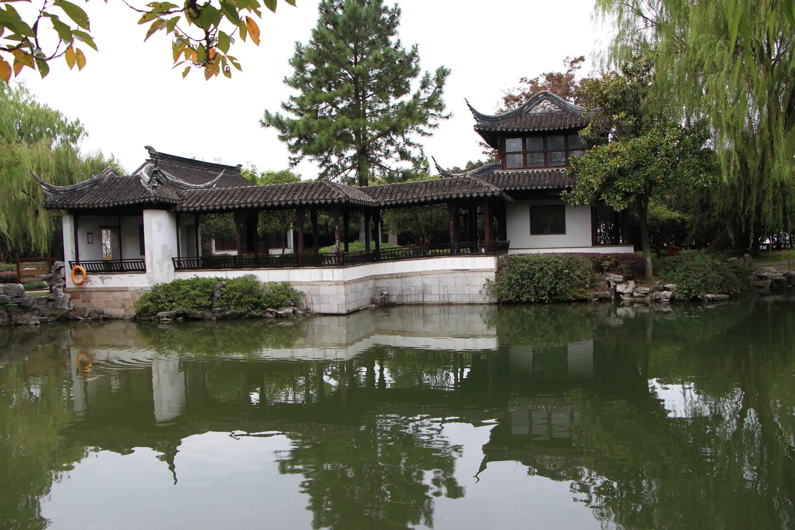 最新千灯古镇,感受千灯古镇清晨的静谧之美