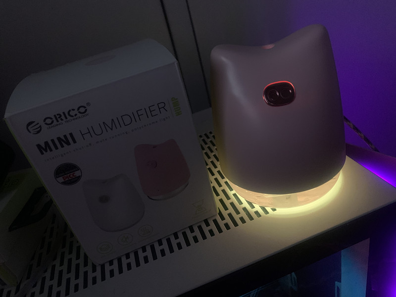 冬天干燥迷你加湿器挡不住的颜值,秋冬必备加湿器家用大容量