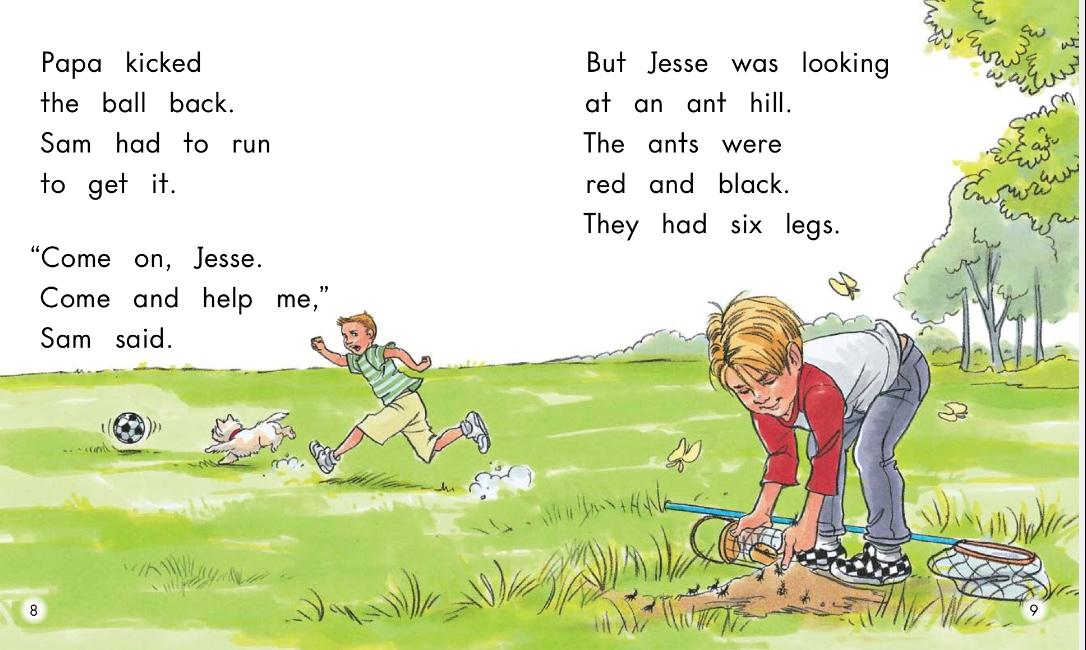 英语绘本theroundball,足球赛的英语绘本