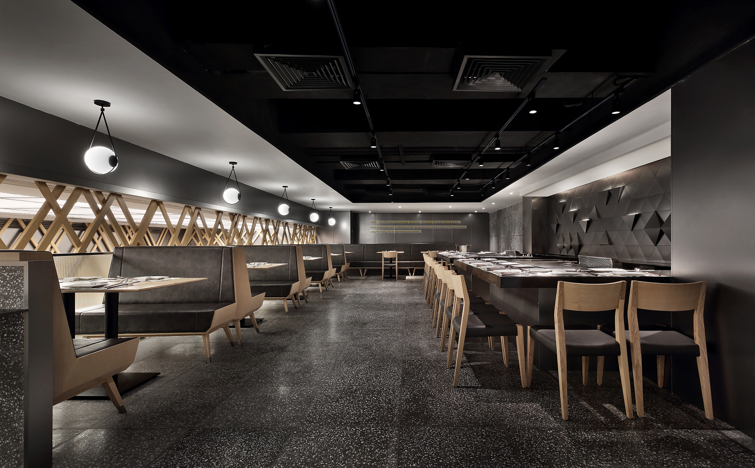 设计案例极简侘寂风,设计案例分享新中式极简