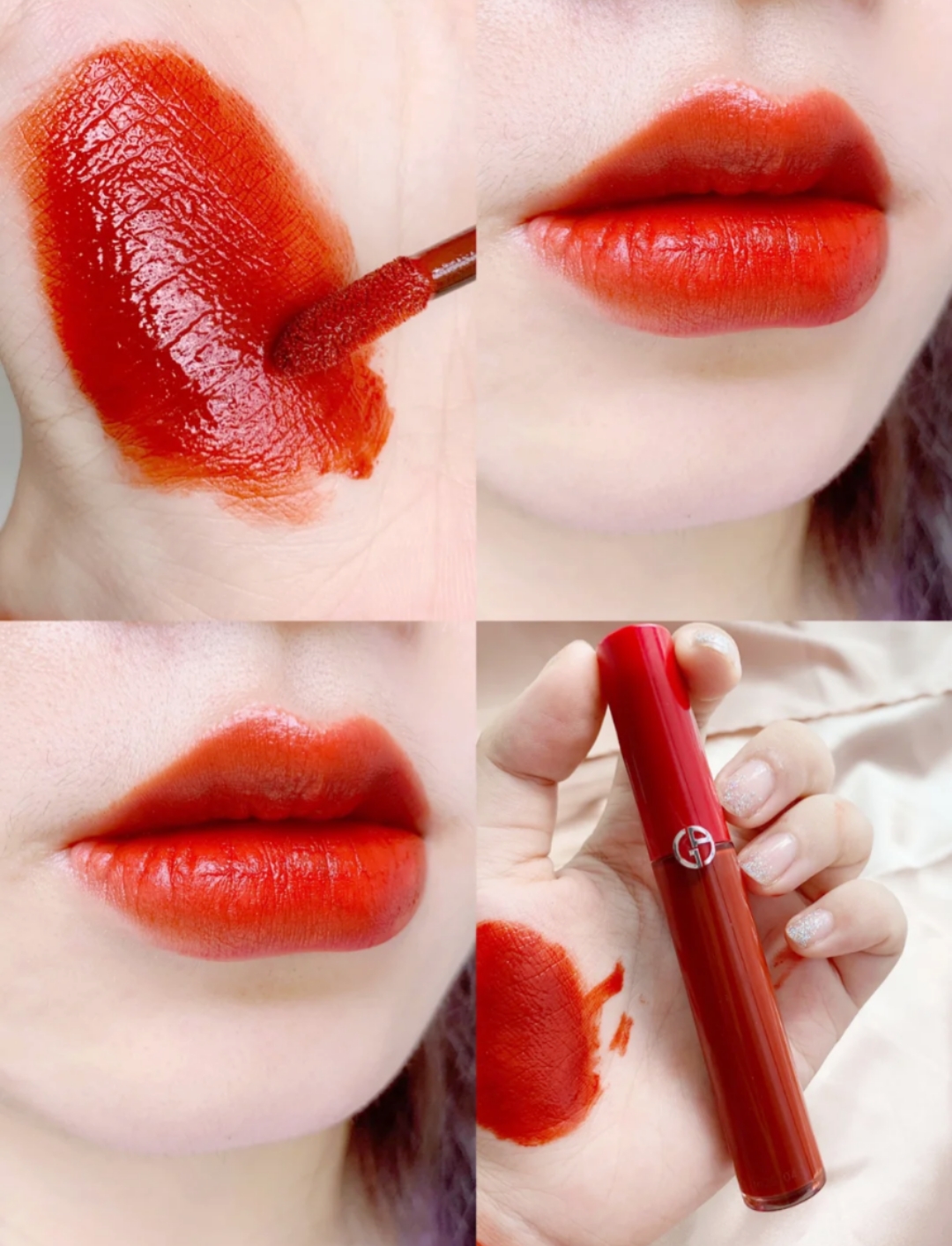 大牌口红试色真实测评阿玛尼,大牌口红测评香奈儿