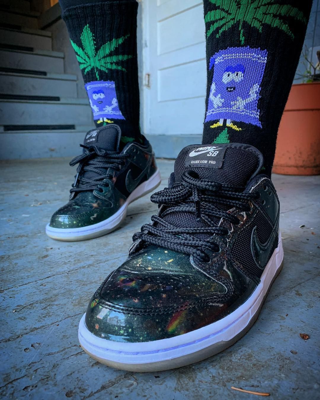 nikedunk经典试穿特写,nike经典dunk高帮