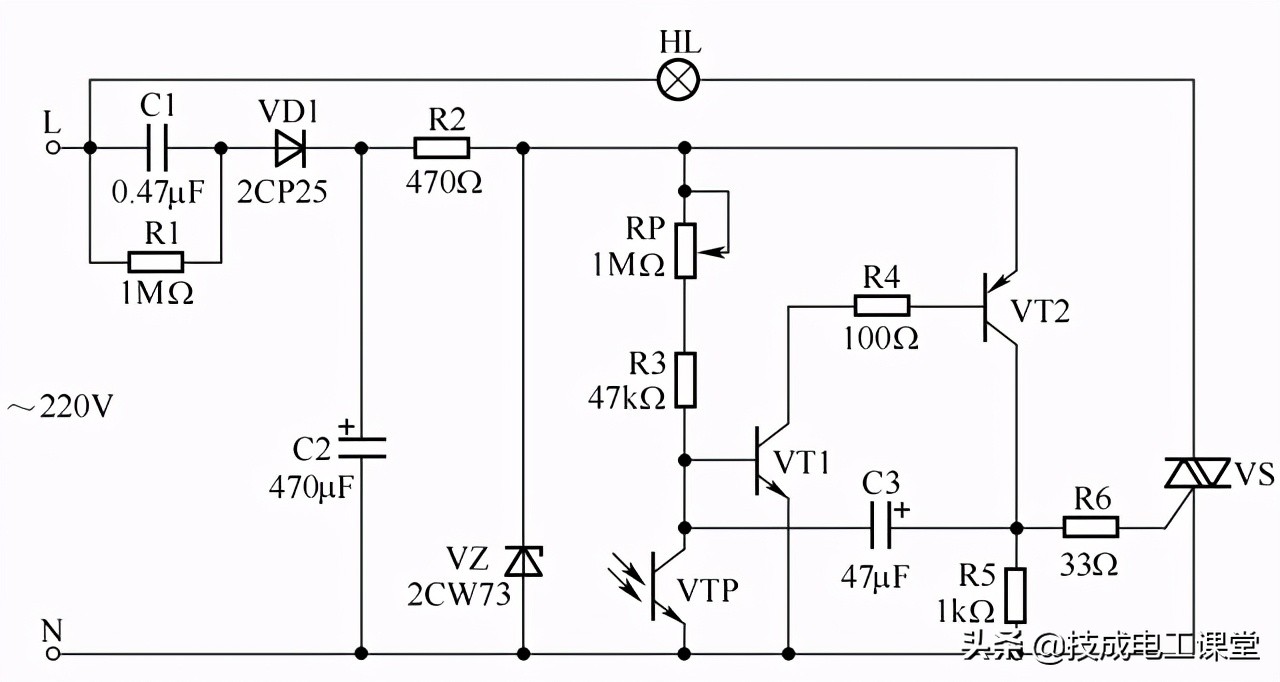 如何用三个开关控制灯的电路图,3个开关控制一盏灯接线方法