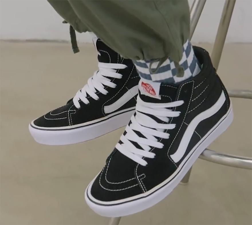 vans黑白单品,vans过年限定