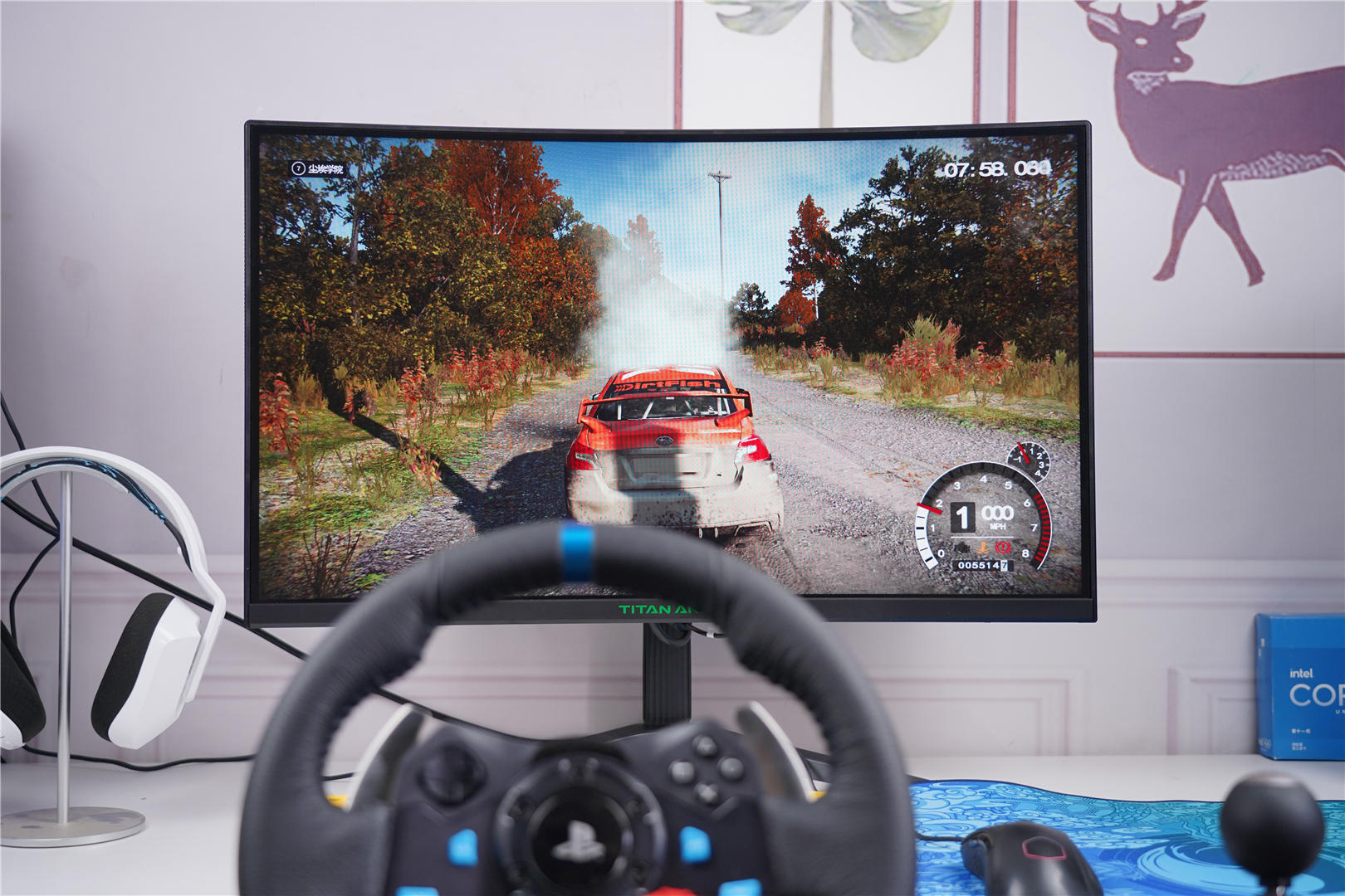 罗技g29方向盘测评,罗技g29方向盘玩极品飞车设置教程