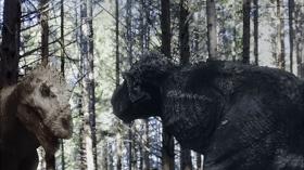 《侏罗纪公园3》棘龙打败霸王龙：主角光环实力碾压？