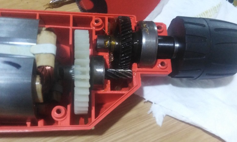 手电钻内部构造,手电钻的各组成部分图片