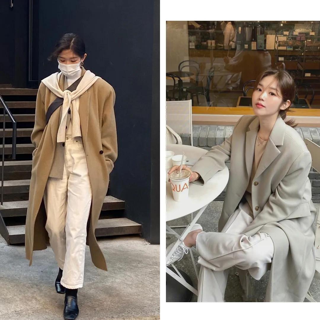 又暖和又酷的穿搭女,又一轮降温了保暖套装