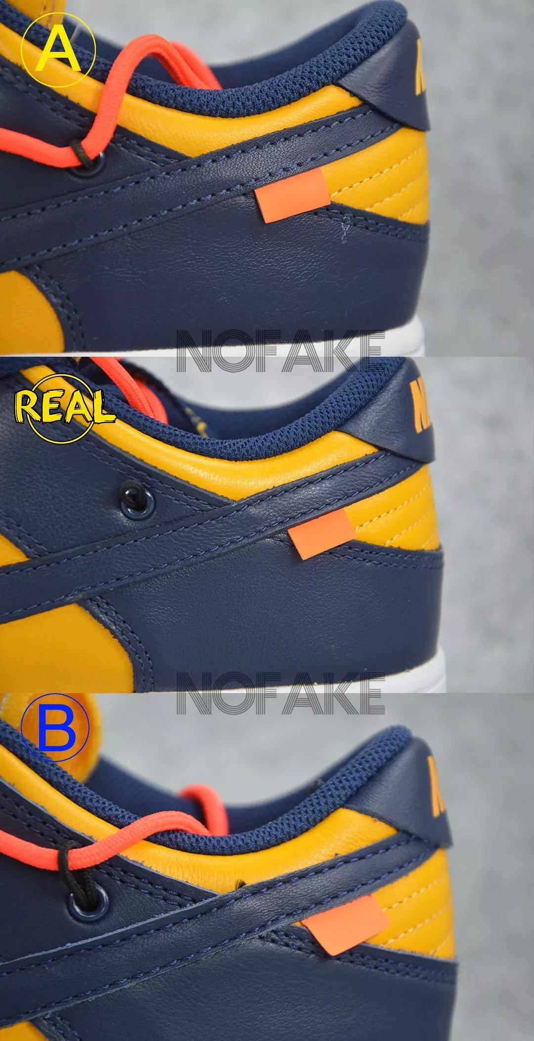 offwhitexnikedunk,nikedunklow黑白绿怎么判断真假