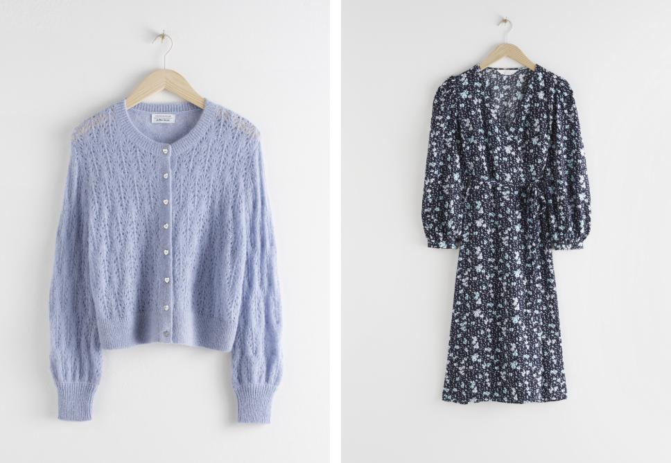 夏季针织开衫穿搭技巧视频,宽松慵懒风针织中长款开衫搭配