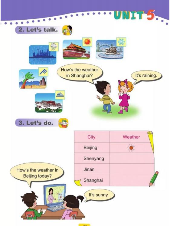 四年级英语五四制鲁科版,鲁科版五四制五年级英语课本图片