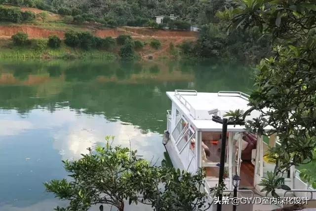 为了钓鱼在水库修一座别墅,最惊艳的民宿设计图