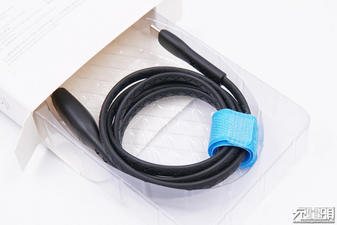 c口快充数据线拆解,加粗快充可自动断电数据线测评