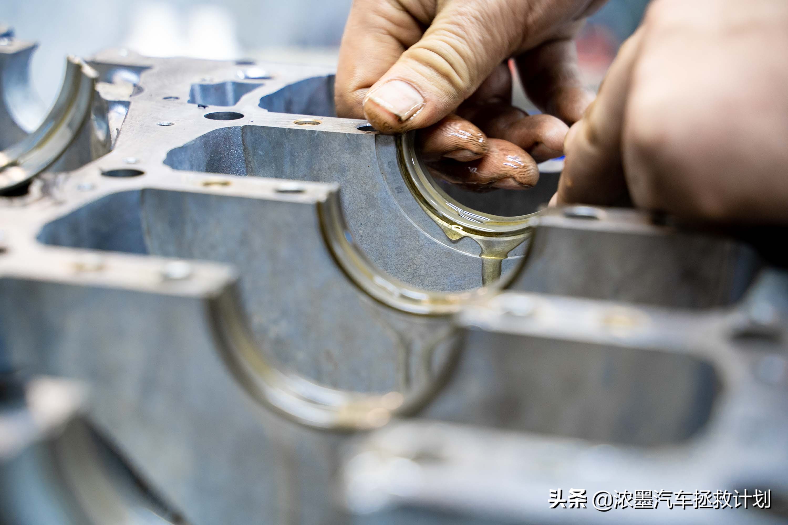 奥迪a6发动机大修全过程,翻新奥迪a6大修发动机