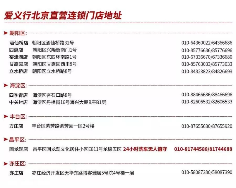 爱义行洗车连锁地址,3m空调杀菌清洗项目