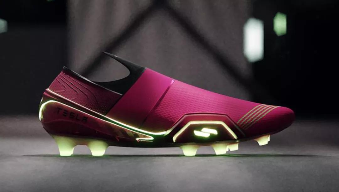 特斯拉马斯克足球鞋,特斯拉鞋子系列