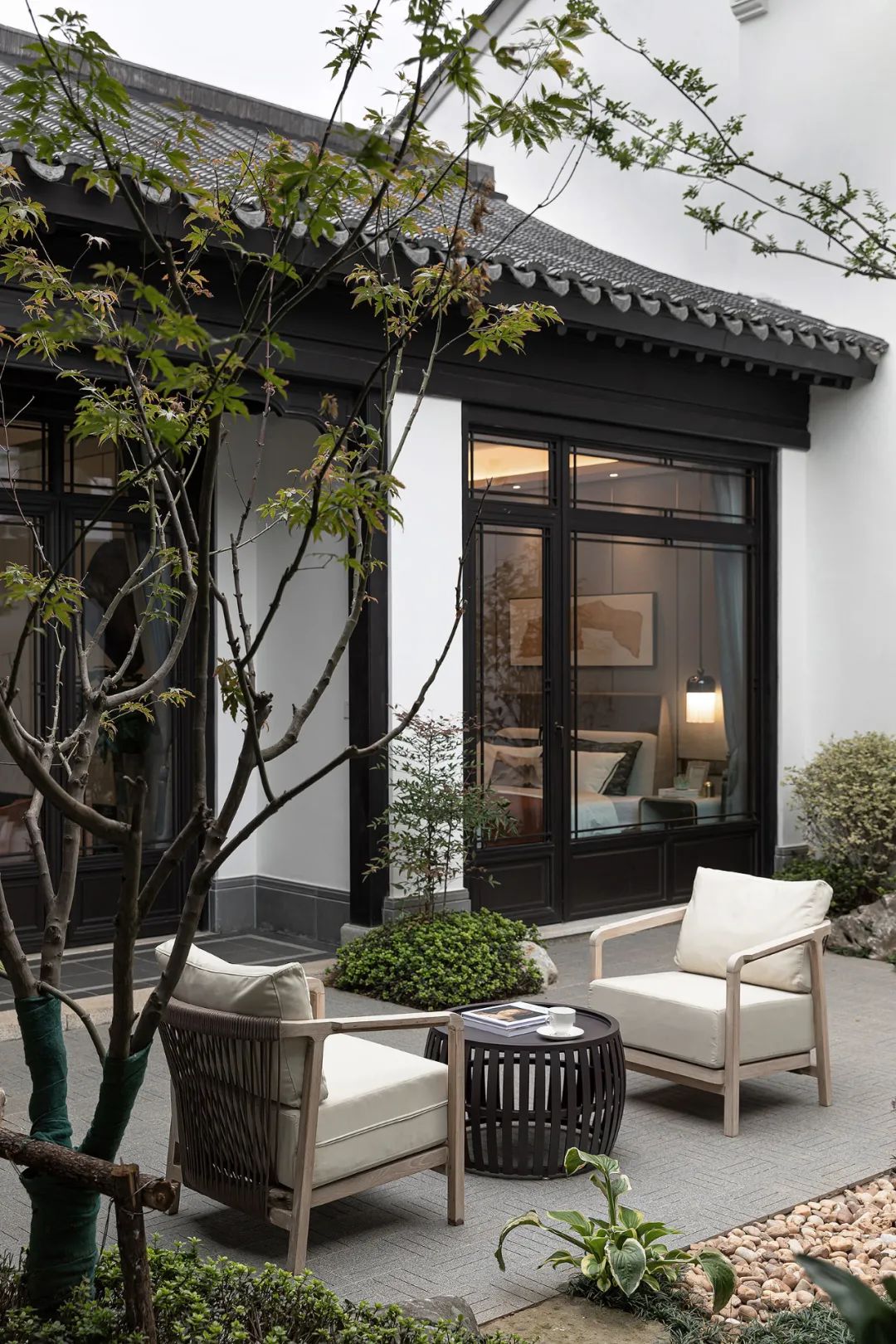 绝美的中式装修,经典中式合院设计