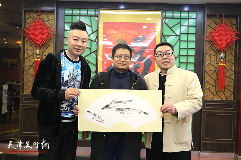 巨龙画院新春团拜活动在江泽福轩大饭店举行