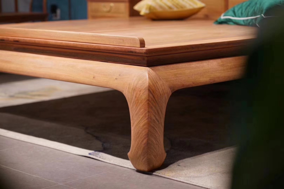 缅甸花梨素面大床,缅甸花梨大床介绍