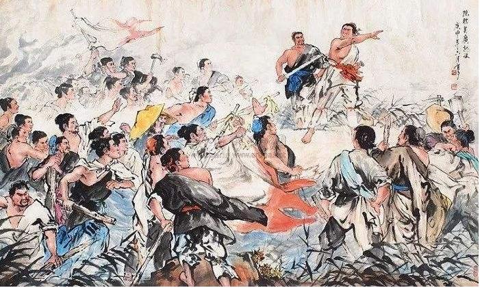 刘邦靠三句话打天下是从哪里来的,刘邦是一个混混为什么能当皇帝