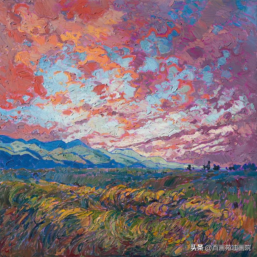 油画写生山水画步骤,油画写生怎么画