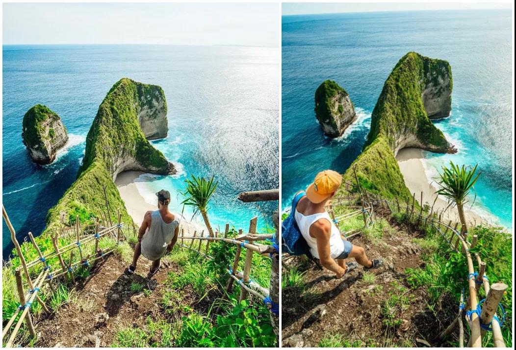 巴厘岛梦幻沙滩无边游泳池,浪漫至极的神仙小岛