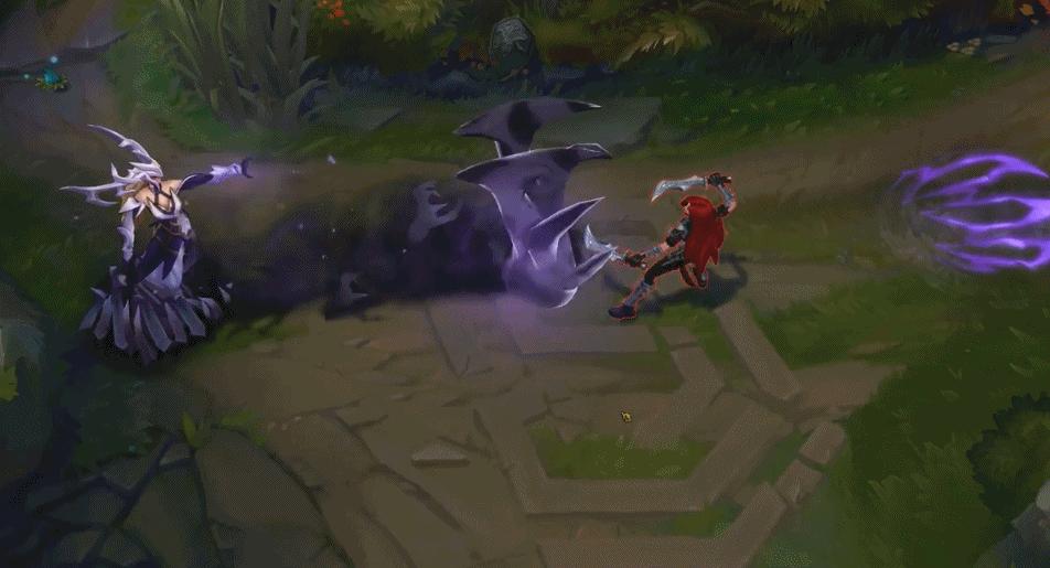 lol安妮冰霜烈焰皮肤特效,lol冰霜女巫皮肤反场