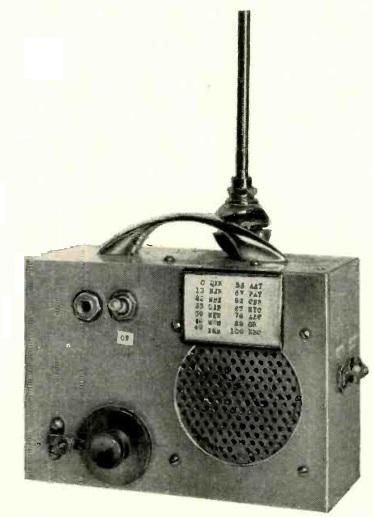 主打高增益低功耗，1954年晶体管+电子管收音机有了现代的模样