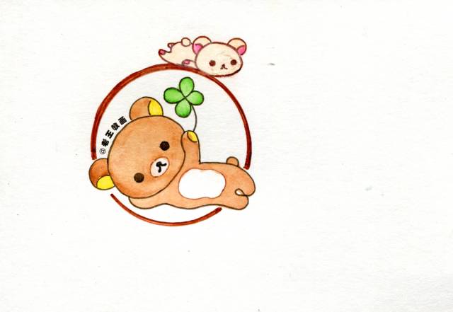 简笔画小熊慢动作,简笔画小熊教程视频