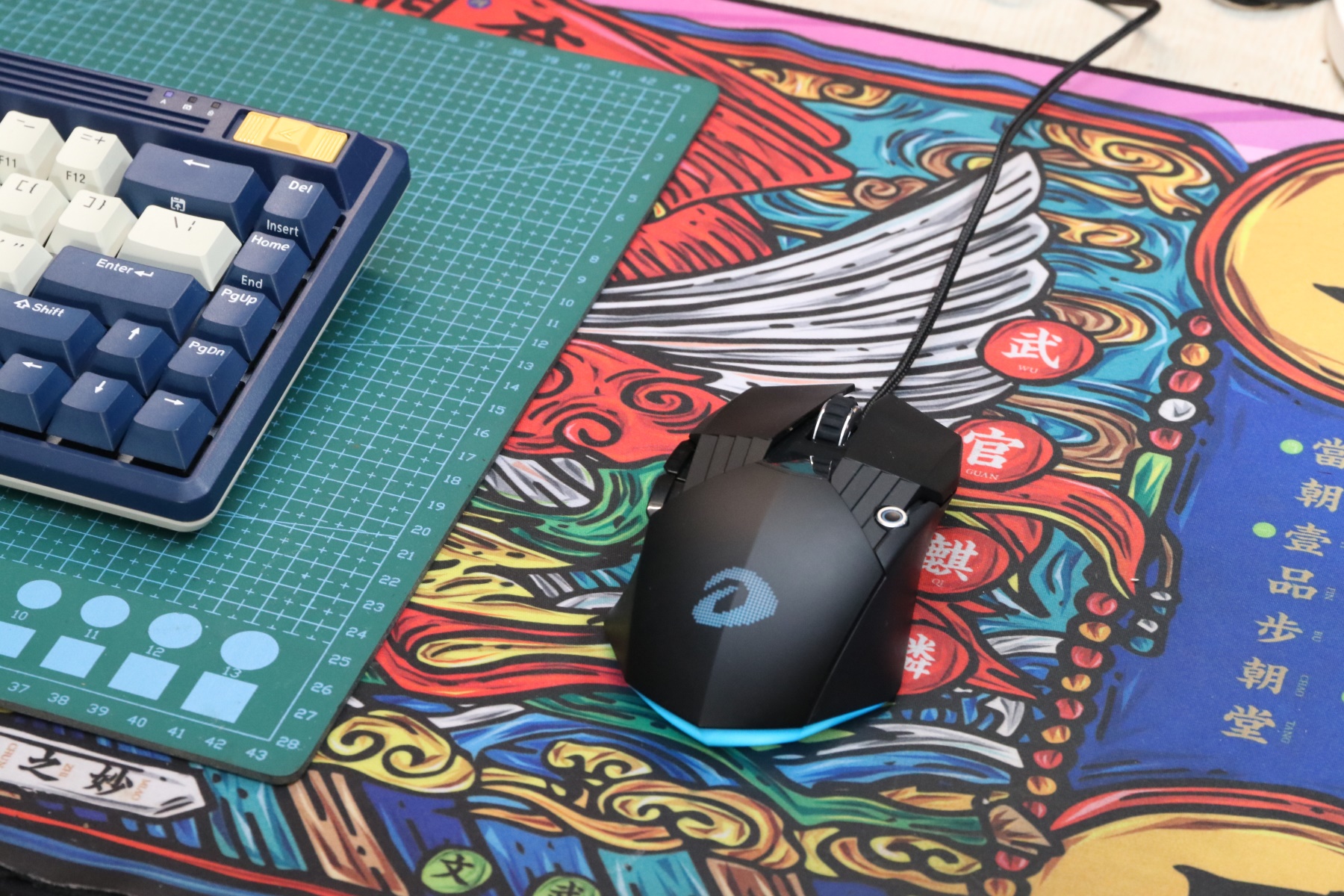 达尔优牧马人的鼠标怎么设置吃鸡,达尔优牧马人鼠标6代和五代