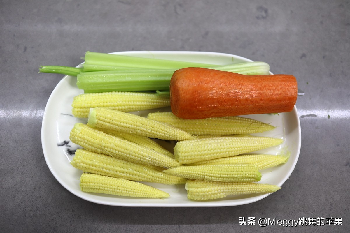 家常小炒笋怎么做,玉米笋粤菜小炒