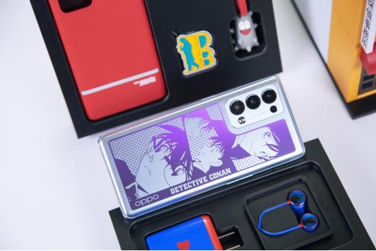 opporeno6pro联名款柯南,reno6柯南限定版