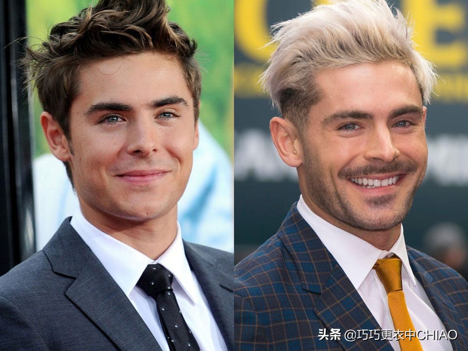 2020男明星染发合集,最近男明星染发