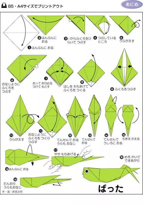 最简单的折纸大百科手工,手工折纸教程6-8岁详细讲解